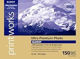 Burlington Printworks Photo Paper, Ultra Glossy (Model 00580, 4x6, 150 Sheets)