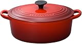 Le Creuset ココット・オーバル 23cm チェリーレッド 2502-23-06