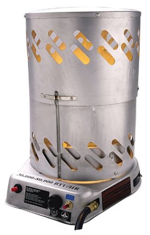 Mr. Heater MH80CV 30,000-80,000 BTU Portable Propane Convection Heater.