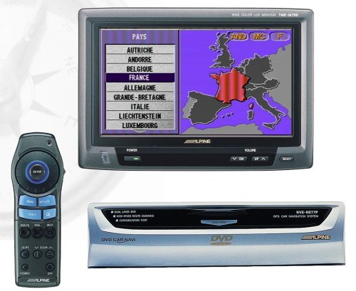 Elektronik und Foto: Alpine NVE-N 077 P entfÿllt Navigations-Blackbox Auto-Navigationssystem
