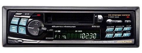 Elektronik und Foto: Alpine TDM 7584 R entf�llt Autoradio