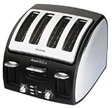 Tefal Polished Chrome Avanti 4 Slice (Hi-Speed) Toaster