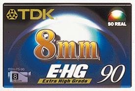 TV Ger&auml;te: TDK P 5-90 EHGEN HI8-Kassette