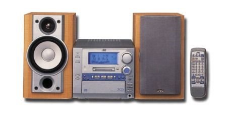 Telekommunikation: JVC MX-S 5 RMD Monoblock-Hifi mit Lautsprecherpaar Kompaktanlage