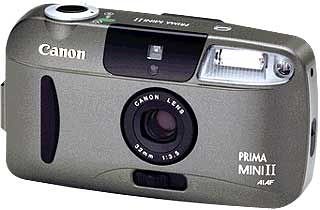 Camcorder: Canon Prima MINI II Sucherkamera 135 mm Kamera