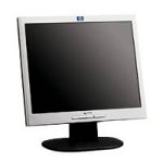 Heimkinosysteme: Hewlett Packard L1702 17-Zoll TFT-Monitor carbon/silber