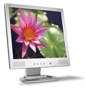 Elektronik und Foto: Acer AL1731M 17 17-Zoll TFT-Monitor silber (DVI, Composite Video, S-Video, integr. Lautsprecher)