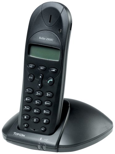 TV Geraete: Topcom Butler 2500 DECT-Telefon mit CLIP-Funktion