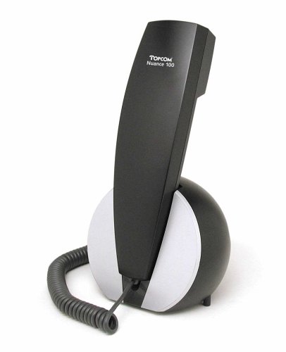 TV Geraete: Topcom Nuance anthrazit, Design-Telefon mit optischer Anzeige