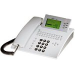 TV Ger&auml;te: tiptel 175 clip lichtgrau Analoges ProfiTelefon mit Telefonregister, volldigitalem Anrufbeantworter und CTI-Schnittstelle