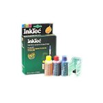 Navigationssysteme: InkTec Refill Kit f�r Lexmark Z13/ Z23/ Z25/ Z33/ Z35/ i3/ X75 Prin Trio color enth�lt 3 x 25 ml Tinte + Refill Clip f�r bis zu 10 F�llungen color