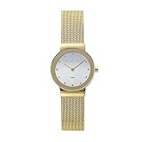 Skagen Women's Gold Tone Mesh Band Watch #358SGGD