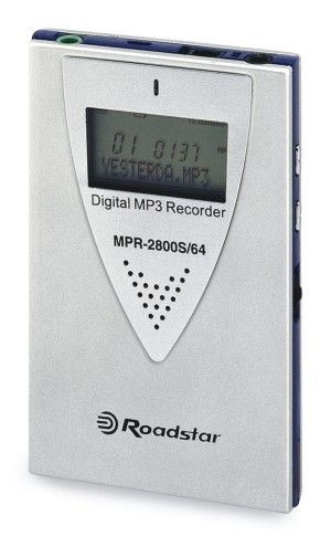 Speicherkarten: Roadstar MPR-2800S tragbarer MP3-Player 64 MB