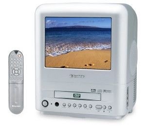 Speicherkarten: Roadstar TVD 1052 KLT/S Tragbarer DVD-MP3-Fernseher silber