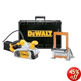 DEWALT DW433KT Heavy Duty 8 Amp 3-Inch by 21-Inch Variable Speed Belt Sander Kit with Dust Canister, Case, and Inversion/Sanding Frame