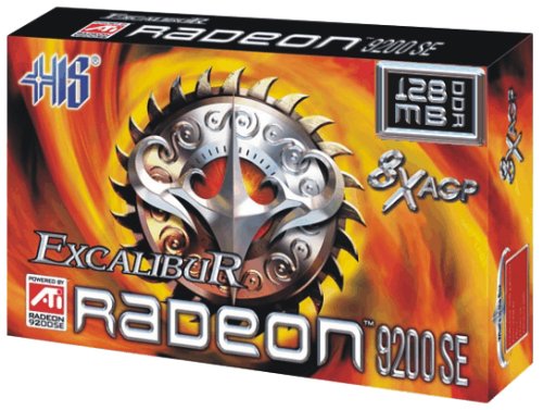 Heimkinosysteme: HIS ATI Radeon 9200 SE 64 MB DDR DVI, TV Out Grafikkarte
