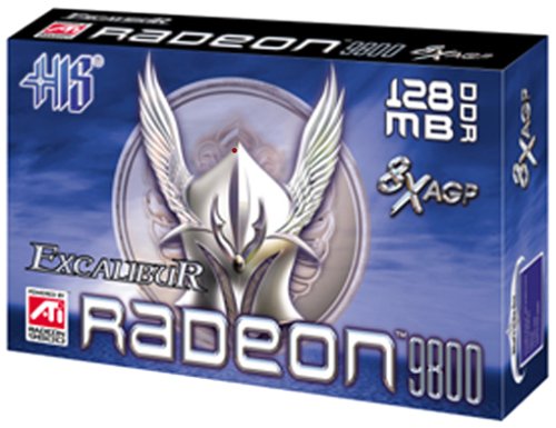Heimkinosysteme: HIS Excalibur Radeon 9800 Pro Grafikkarte 256MB DVI TV-Out VIVO (Retail)