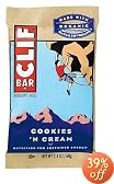Clif Bar Nutrition Bars, Cookies 'n Cream (12 Bars) by 