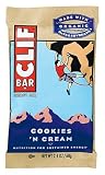 Clif Bar Nutrition Bars, Cookies n Cream (12 Bars)