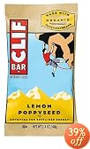 Clif Bar Nutrition Bars, Lemon Poppy Seed (12 Bars) by 