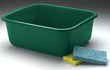Rubbermaid ディッシュパン グリーン 2951