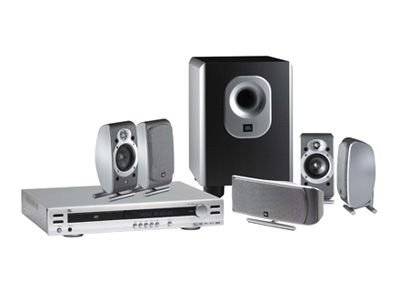 Telekommunikation: JBL DSC 1000 Heimkino-System silber/schwarz