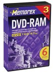 Memorex 4.7GB DVD-RAM (3-Pack)