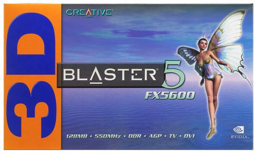 Camcorder: Creative 3D Blaster 5 FX5600 Grafikkarte 256MB (Retail)