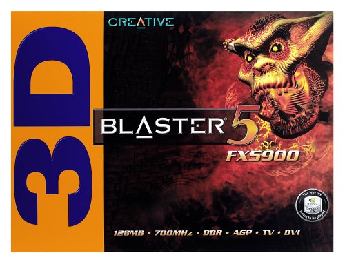 Camcorder: Creve 3D Blaster 5 FX 5900  128 MB (Retail) Grafikkarte