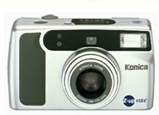 Kompaktanlagen: Konica-Minolta Z-UP 115 E DATE Sucherkamera 135 mm Kamera