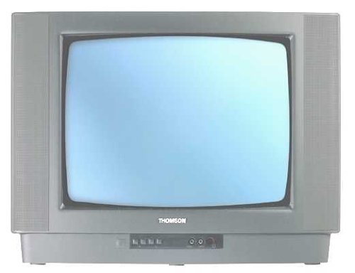 TV Ger&auml;te: Thomson 20 DG 15 ES 4:3 Format 50 Hertz Fernseher Metallic grey