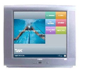 TV Ger&auml;te: Thomson 28 DP 45 EG 4:3 Format 100 Hertz Fernseher