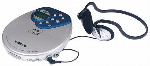 TV Ger&auml;te: Thomson LAD 799 CD-Player Silver/blue