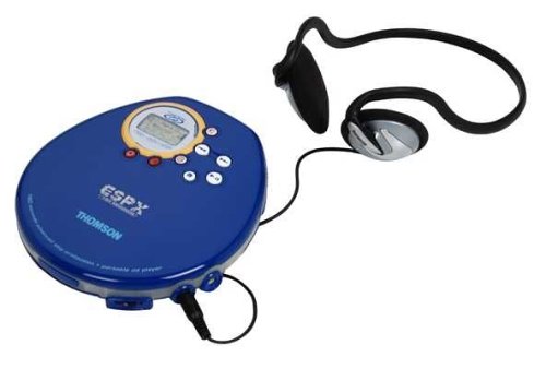 TV Ger&auml;te: Thomson LAD 888 CD-Player Blue/Orange