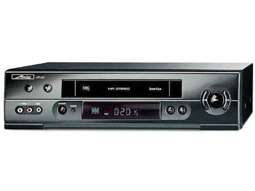 MP3 Player: Metz VF 47 4 VHS Videorekorder titan lackiert
