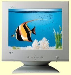 Lautsprecher: LG SW 795FT PLUS 17 Zoll CRT-Monitor