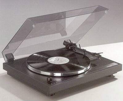 TV Ger&auml;te: Thorens TD 190 Plattenspieler schwarz