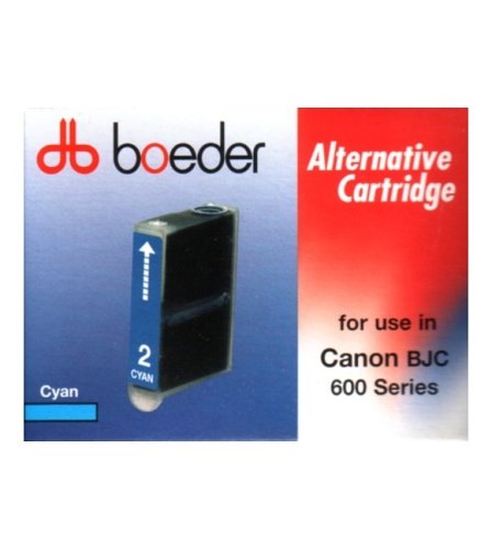 Kamerazubeh&ouml;r: Boeder J2-54474 BJI-201C BJC600 Inkca cyanblau Tintenpatrone Druckerpatrone