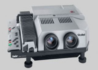 Speicherkarten: Rolleivision MSC 315 �berblend-Diaprojektor