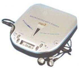 MP3 Player: Microboss MP 3 Samba CD-Player