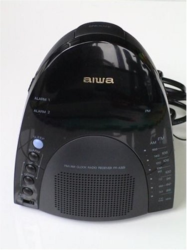 Elektronik und Foto: Aiwa FR-A 305 Uhrenradio Schwarz