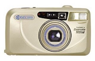 Rohlinge: Yashica Zoomate 105 SE Sucherkamera 135 mm Kamera champagner