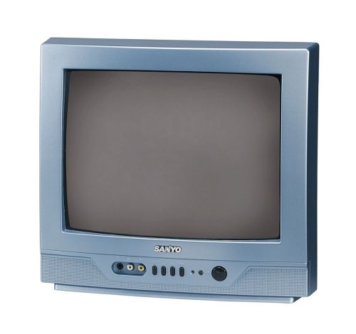 Festplatten: Sanyo 14 AT2 C 4:3 Format 50 Hertz Fernseher Blau