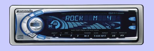 Projektoren: Panasonic CQ-DFX 777 entfÿllt Autoradio