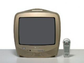 Projektoren: Philips 14PT1574 MY TV 4:3 Format 50 Hertz Fernseher Champagner