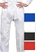 Sporting Goods : Martial Arts Pants White Poly/Cotton