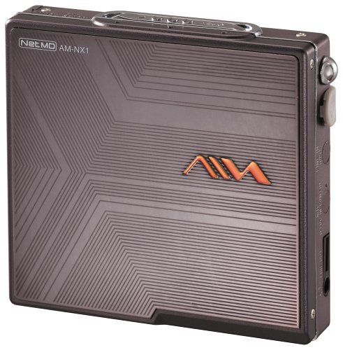 Elektronik und Foto: Aiwa AM-NX1 tragbarer MiniDisc-Rekorder schwarz