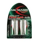 NoteBook: NiMH Akku Mono (D) 8.000mAh, 2er Pack