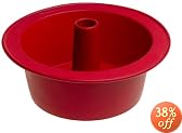 Kitchenaid Silicone Tube Cake, Red