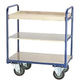Panther H0772 Shelf Carts - 3-Shelf